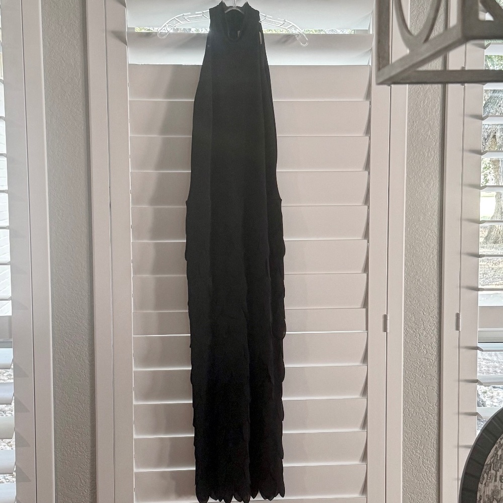 Tadashi Evening Dress- Black Mermaid Skirt  (Neiman Marcus)